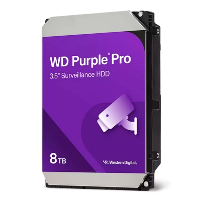 Disco Duro Western Digital Purple Pro, 8 Tb, Sata, 256Mb Cache, 7200Rpm, 3.5"