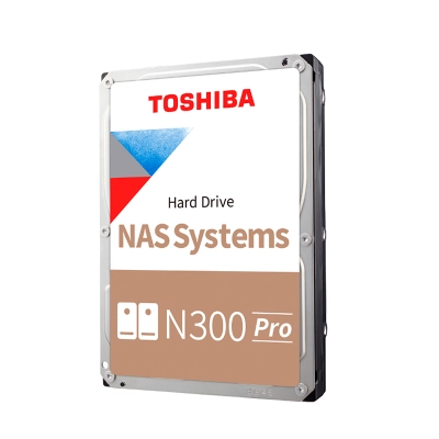 Disco Duro Toshiba N300, 18Tb, Sata 6.0 Gb/S, 7200Rpm, 512Mb Cache, 3.5"