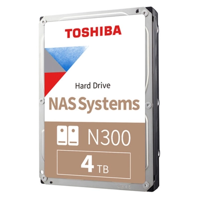 Disco Duro Toshiba N300 Nas, 4Tb, Sata 6.0Gb/S, 7200Rpm, 512Mb Cache, 3.5".