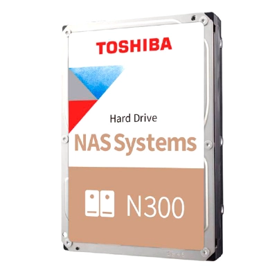 Disco Duro Toshiba Nas N300, 6Tb Sata 6.0Gb/S, 7200Rpm, 512Mb Cache, 3.5".
