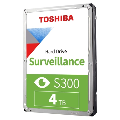 Disco Duro Toshiba Surveillance S300, 4Tb Sata 6.0Gb/S, 5400Rpm, 256Mb Cache, 3.5".