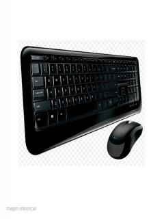 Kit De Teclado Y Mouse Inalámbrico Microsoft Desktop 850, Receptor Usb, 2.4 Ghz, Negro.