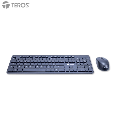 Kit Teclado Mouse Teros Te-5013S, Negro