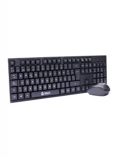 Kit Inalámbrico Teclado + Mouse Teros Te4031, 2.4Ghz, Receptor Nano Usb, Negro.