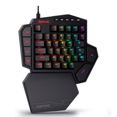 Teclado Gamer K585 Pro Inalambrico, Mecánico Para Juegos Con Una Mano/Retroiluminacion Rgb