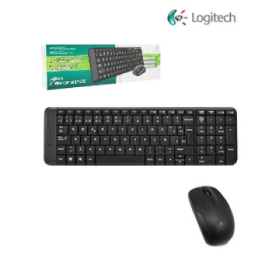 Kit Teclado Y Mouse Inalámbrico Logitech Mk220, Usb, Español, Negro, Español.