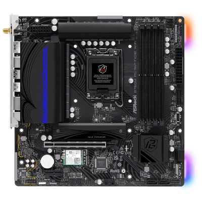Motherboard Asrock B760M Pg Riptide Wifi, Chipset Intel B760, Lga1700, Matx