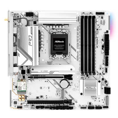 Motherboard Asrock B760M Pro Rs Wifi White, Chipset Intel B760, Lga1700, Matx