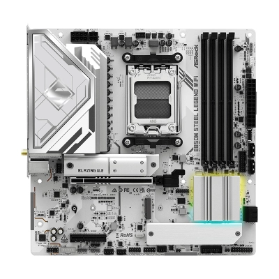 Motherboard Asrock B850M Steel Legend Wifi, Chipset Amd B850, Socket Amd Am5, Matx