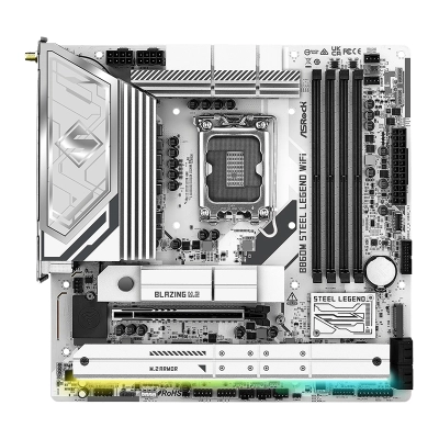 Motherboard Asrock B860M Steel Legend Wifi, Chipset Intel B860, Lga 1851, Hdmi, Dp, Atx