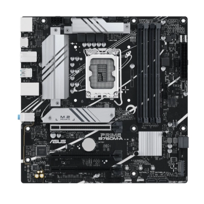 Motherboard Asus Prime B760M-A Chipset Intel B760, Lga1700, Micro Atx