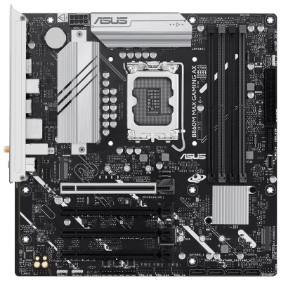 Motherboard Asus B860M Max Gaming Ax, Chipset Intel B860, Lga 1851, Dp, Matx