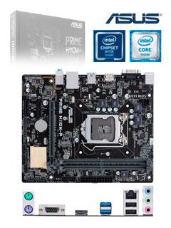 Motherboard Asus Intel H110M-P S/V/L Ddr4