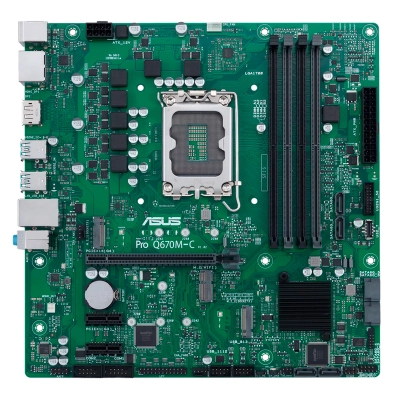 Motherboard Asus Pro Q670M-C-Csm, Chipset Intel Q670, Lga1700, Matx
