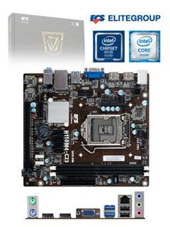 Motherboard Ecs H110M4-C23, Lga1151, H110, Ddr4, Sata 6.0, Usb 3.0, Sn/Vd/Nw.