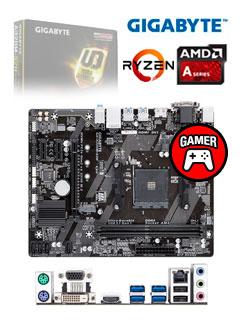 Motherboard Gigabyte Ga-A320-S2H, Rev 1.0, Am4, Amd A320, Ddr4, Sata 6.0, Usb 3.1.