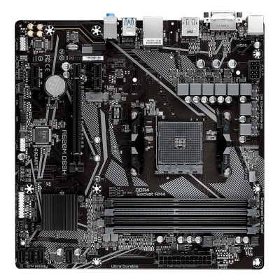 Motherboard Gigabyte A520M Ds3H (Rev. 1.0), Am4, Ddr4, Hdmi, Dp, Hd Audio.
