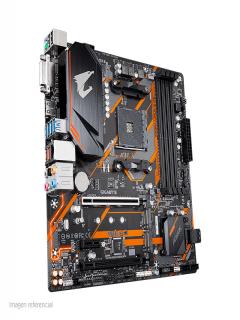 Motherboard Gigabyte B450M Aorus Elite, Rev 1.0, Am4, B450, Ddr4, Sata 6.0, Usb 3.1.