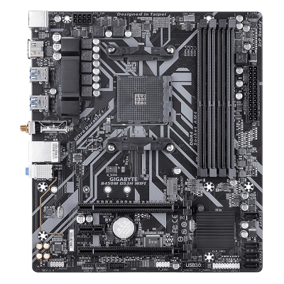 Motherboard Gigabyte B450M Ds3H Wifi (Rev. 1.0) , Chipset Amd B450, Socket Amd Am4, Matx
