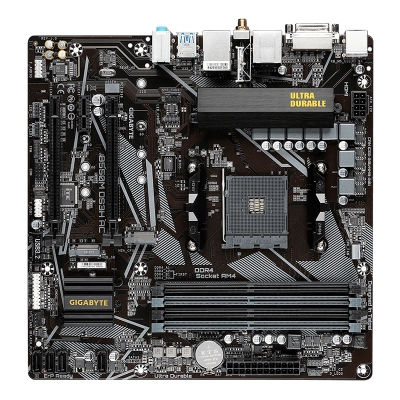 Motherboard Gigabyte B550M Ds3H Ac (Rev. 1.5) Chipset Amd B550, Socket Am4, Micro Atx