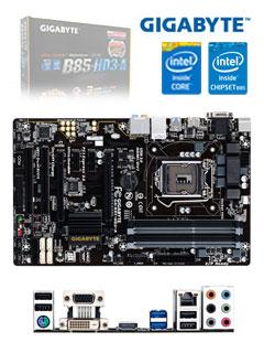 Motherboard Gigabyte Ga-B85-Hd3-A, Rev1.0, Lga1150, B85, Ddr3, Sata 6.0, Usb 3.0, Vd/Sn/Nw
