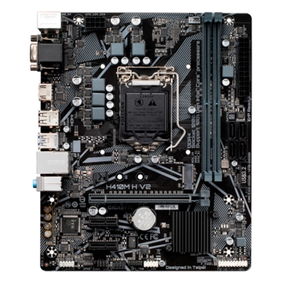 Motherboard Gigabyte H410M H V2 (Rev. 1.0) Chipset Intel H470, Lga1200, Micro Atx