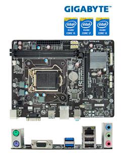 Motherboard Gigabyte Ga-H81M-S1 Rev2.1, Lga1150, H81, Ddr3, Sata 6.0, Usb 3.0, Vd/Sn/Nw.