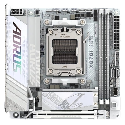 Motherboard Gigabyte X870I Aorus Pro Ice, Chipset Amd X870, Socket Amd Am5, Mini-Itx