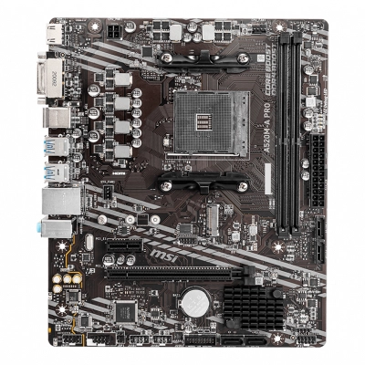 Motherboard Msi A520M-A Pro, Chipset Amd A520, Socket Amd Am4, Matx