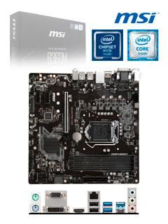 Motherboard Msi B360M Pro-Vdh, Lga1151, B360, Ddr4, Sata 6.0, Usb 3.1