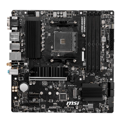 Motherboard Msi B550M Pro-Vdh Wifi, Amd B550, Am4 Socket, Vga, Hdmi, Dp, Usb 3.2 Gen1