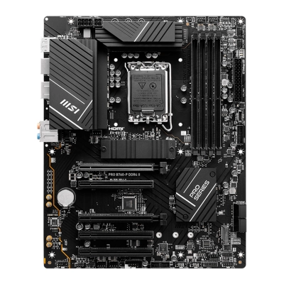 Motherboard Msi Pro B760-P Ddr4 Ii, Chipset Intel B760, Lga1700, Hdmi, Dp, Atx.