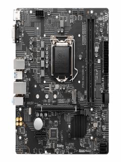 Motherboard Msi Pro H410M-B, Intel H410 Lga1200, Ddr4, Hdmi, Vga, Lan, Usb 3.2 Gen1, M-Atx