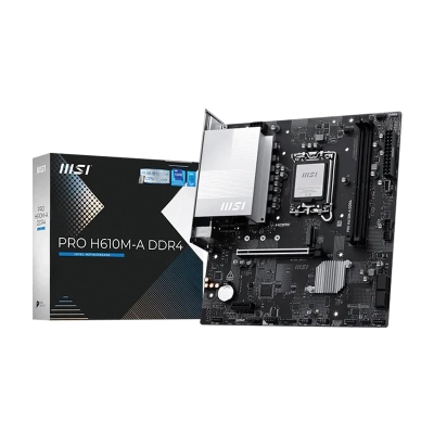 Motherboard Msi Pro H610M-A Ddr4, Chipset Intel H610, Lga1700, Matx