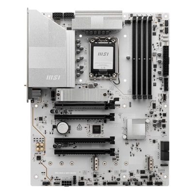 Motherboard Msi Pro Z890-S Wifi White, Chipset Intel Z890, Lga 1851, Hdmi, Dp, Atx
