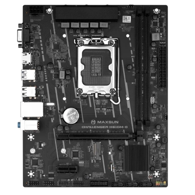 Motherboard Maxsun Challenger H610M-D, Chipset Intel H610, Lga1700, Matx