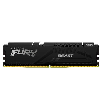 Memoria Kingston Fury Beast 16Gb Ddr5-5600Mhz, Pc5-44800, Cl40, 1.25V, 288-Pin, Dimm