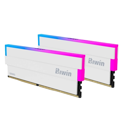 Memoria Udimm Biwin Black Opal Dw100 Rgb, 32Gb (2X16Gb) Ddr5-6000, Pc5-48000, Cl30, 1.35V