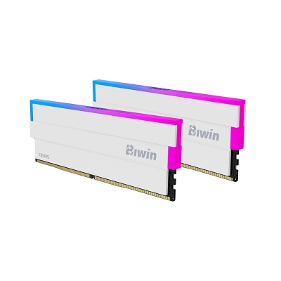 Memoria Udimm Biwin Black Opal Dw100 Rgb, 32Gb (2X16Gb) Ddr5-6000, Pc5-48000, Cl34, 1.35V