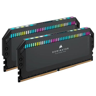 Memoria Corsair Dominator Platinum Ddr5, 32Gb (2X16Gb), Ddr5-7200Mhz, Cl34 Rev X, 1.45V