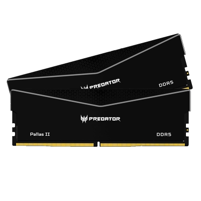 Memoria Predator Pallas Ii 32Gb Ddr5-6000Mhz (2X16Gb), Cl32, 1.35V, 1Rx8, Color Negro