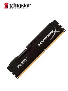 Memoria Kingston Hyperx Fury Black, 4Gb, Ddr3, 1600 Mhz, Cl10.
