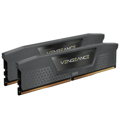 Memoria Corsair Vengeance Ddr5, 64Gb (2X32Gb) Ddr5-5200Mhz, Cl40, 1.25V, Gris
