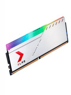 Memoria Pny Xlr8 Gaming Epic-X Rgb Silver 8Gb Ddr4-3200 Mhz, Pc4-25600, Cl16, 1.35V.