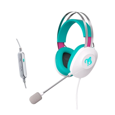 Auriculares Asus Tuf Gaming H1 Gen Ii Edición Hatsune Miku, Usb-A, Micrófono