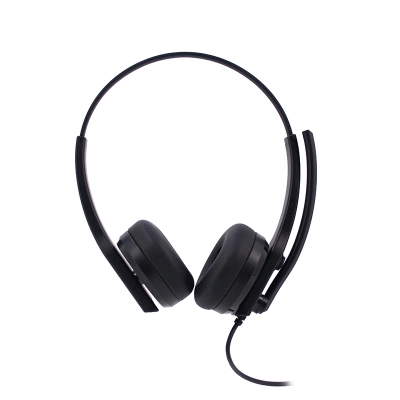 Audífono Teros Te-8039Cs, Usb, Negro