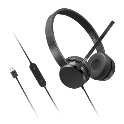Auriculares Stereo Lenovo On-Ear (Con Control Box), Interfaz Usb-A