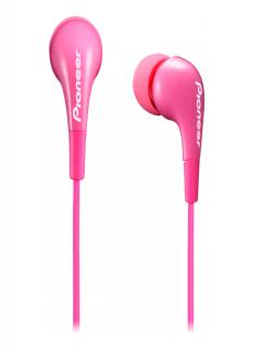 Auriculares Tipo In-Ear Pioneer (Se-Cl502-P) Color Rosado, 3.5 Mm, Cable De 1.2 Mt