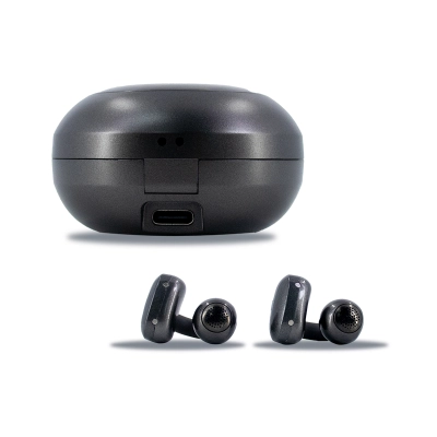 Audífonos Teros Te-8079N, Bluetooth, Tws, Negro