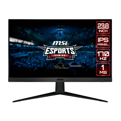 Monitor Msi G2412, 23.8" Fhd Ips, 1920 X 1080, Hdmi(2) / Dp / Earphone Out